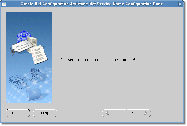 Service name. Configuration Assistant 3.2.