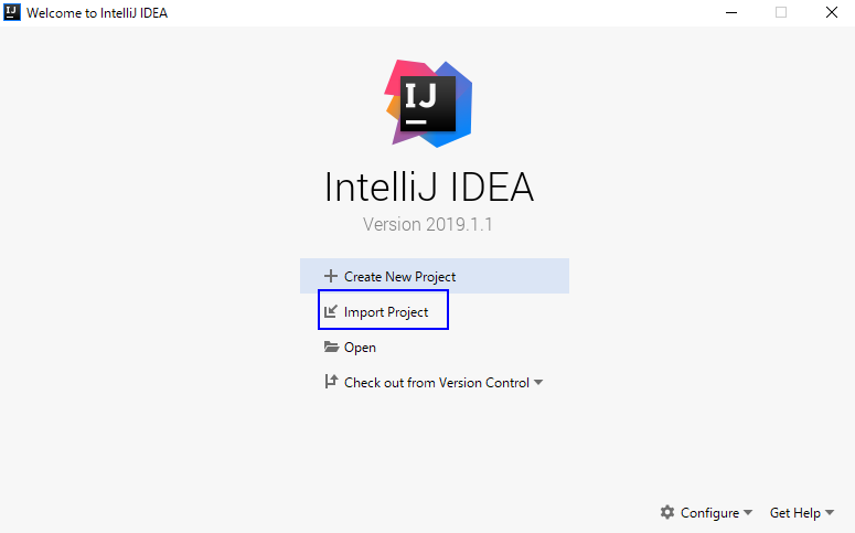 Как импортировать проект в intellij idea